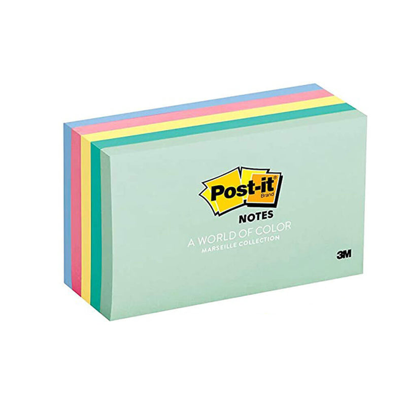 Post-it-huomautukset 73x123mm -valikoima (5pk)