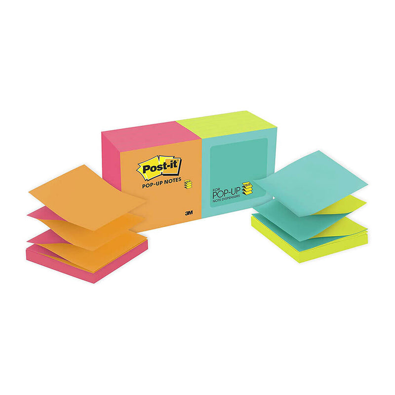 Post-it-pop-up-muistiinpanot 76x76mm (12PK)