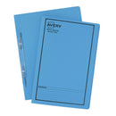 Avery Black Printed Spring Spiral Foolscap (sininen)