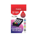 Canon Inkjet -kasetti CLI671XL