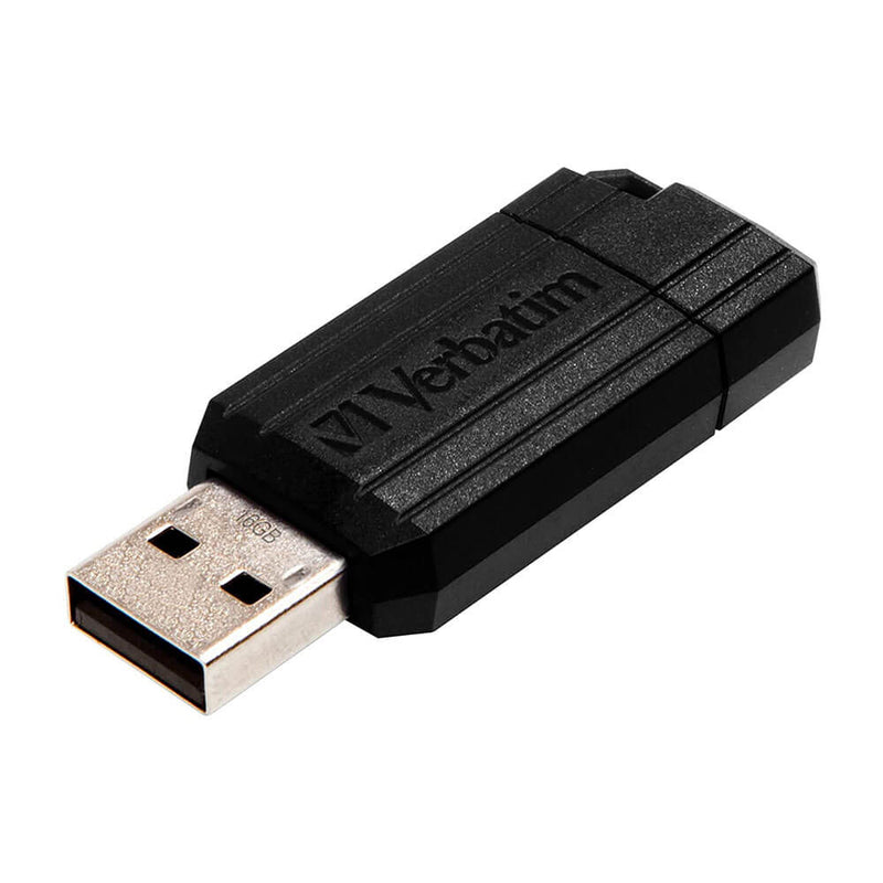 Sanatarkasti store'n'go 'pinstripe USB Drive (musta)