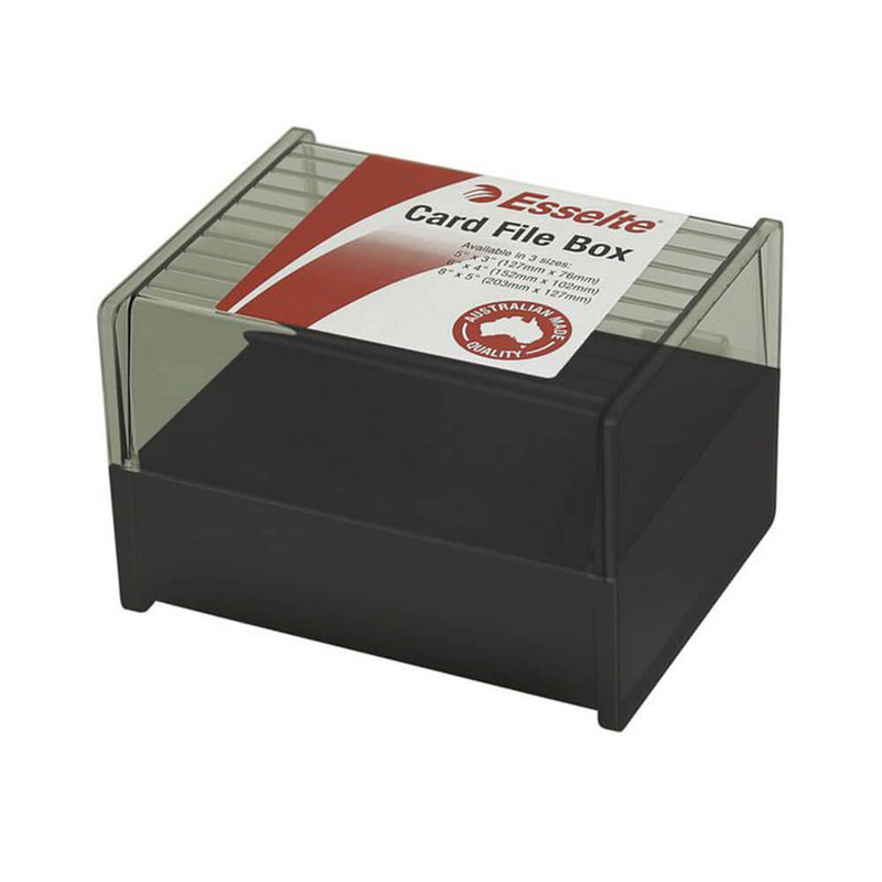 Esselte SWS System Card Box (svart)