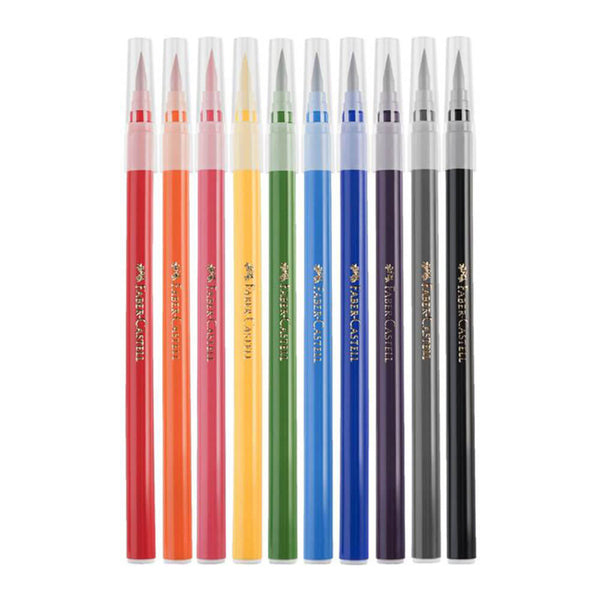 Faber-Castell Brush Calligraphy Markers Assorted (10pk)