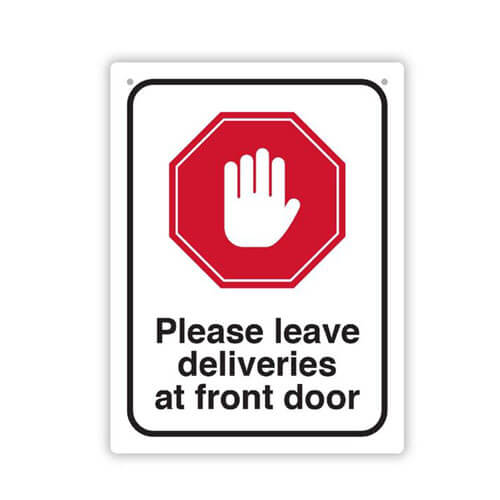 Durus Social Distancing Wall Sign 225x300mm