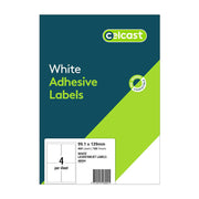 Celcast Laser-/Inkjet-Etiketten Weiß (100 Stück)