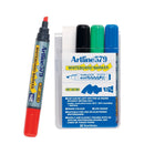 Artline Whiteboard Marker 5 mm Meißel sortiert