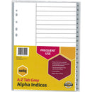Marbig A-Z Tab Alpha-index & avdelare (A4)