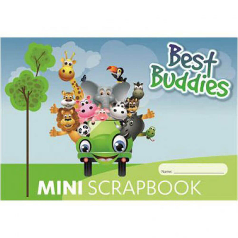Kirjailija Best Buddies Scrap Book 100GSM (64 sivua)