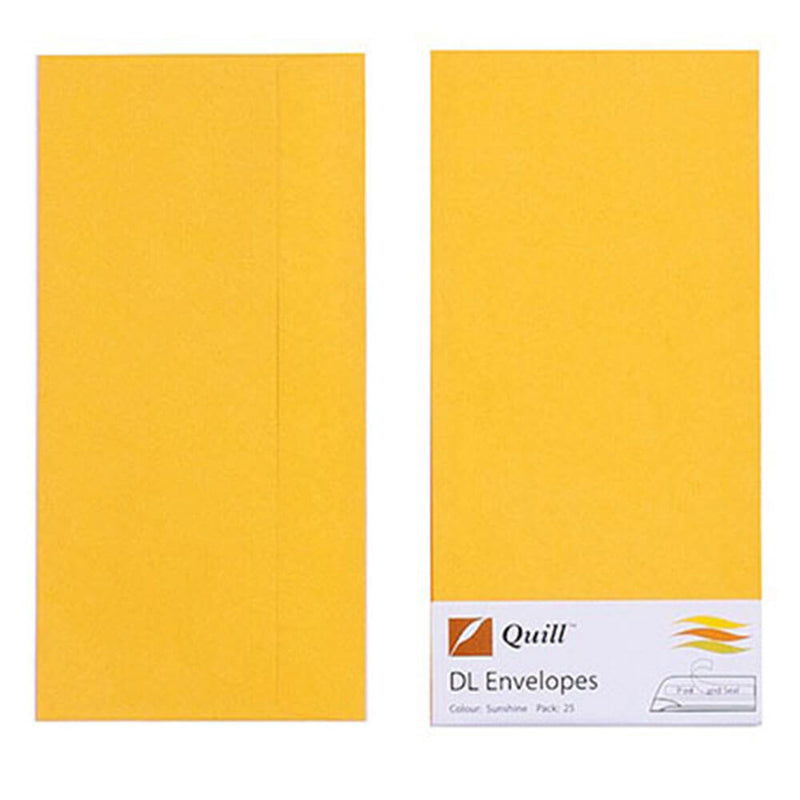 Quill -kirjekuori 25pk 80 gsm (DL)