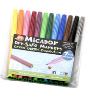 Micador Dry-safe Markers 12pk (Assorted)