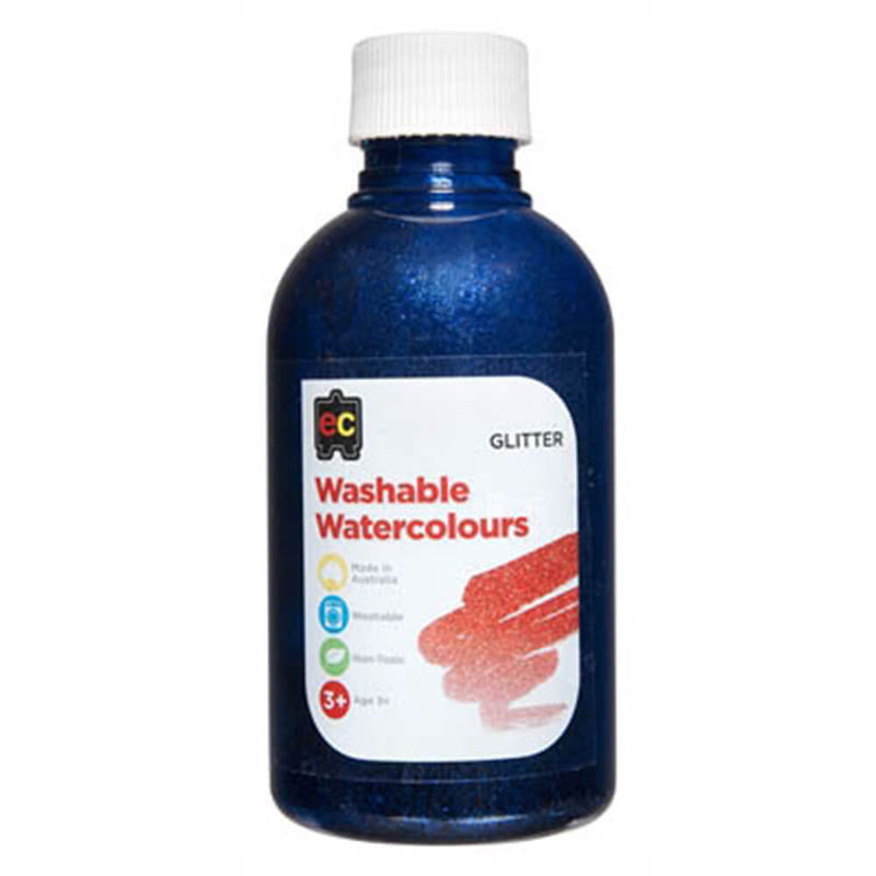 EC Glitter Wasserfarbe waschbar 250ml