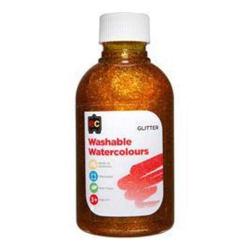 EC Glitter Wasserfarbe waschbar 250ml