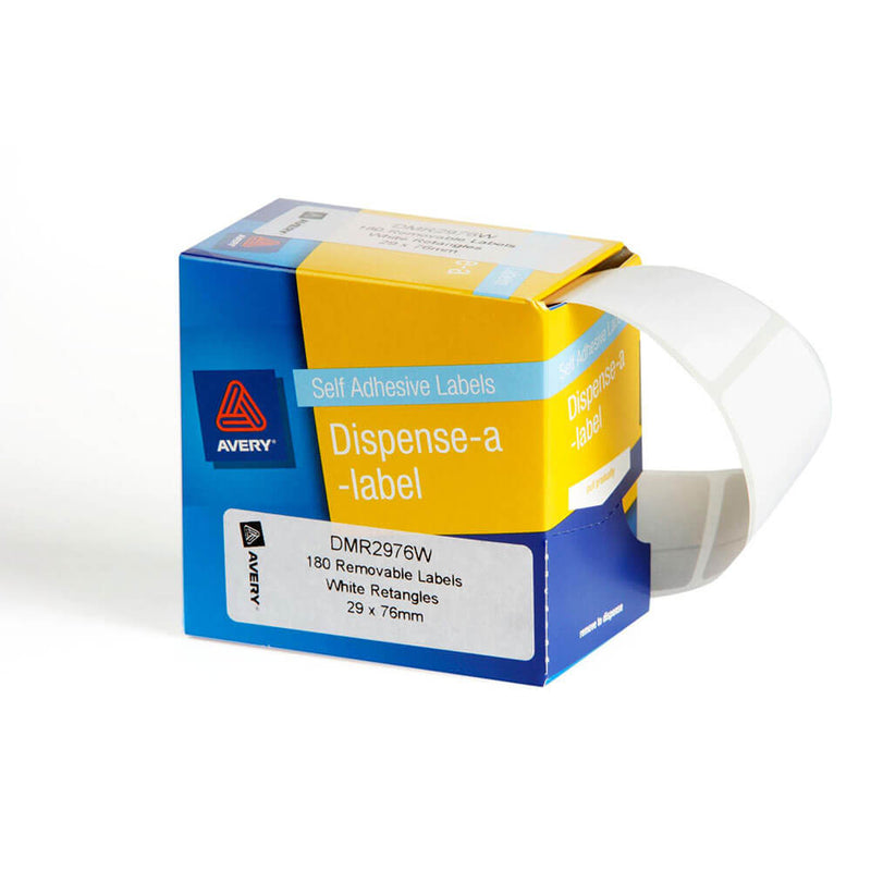 Avery-itseliimautuvat etiketit (valkoinen)