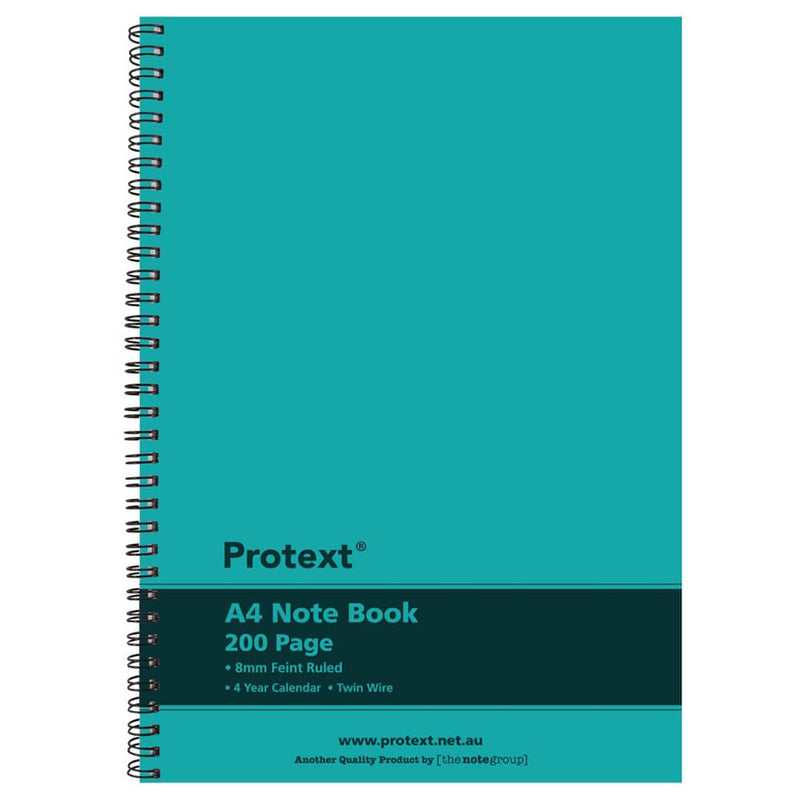 Protext Twin Wire Notebook 200 -sivua (A4)