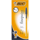 Bic Finepoint Ballpen (12/laatikko)