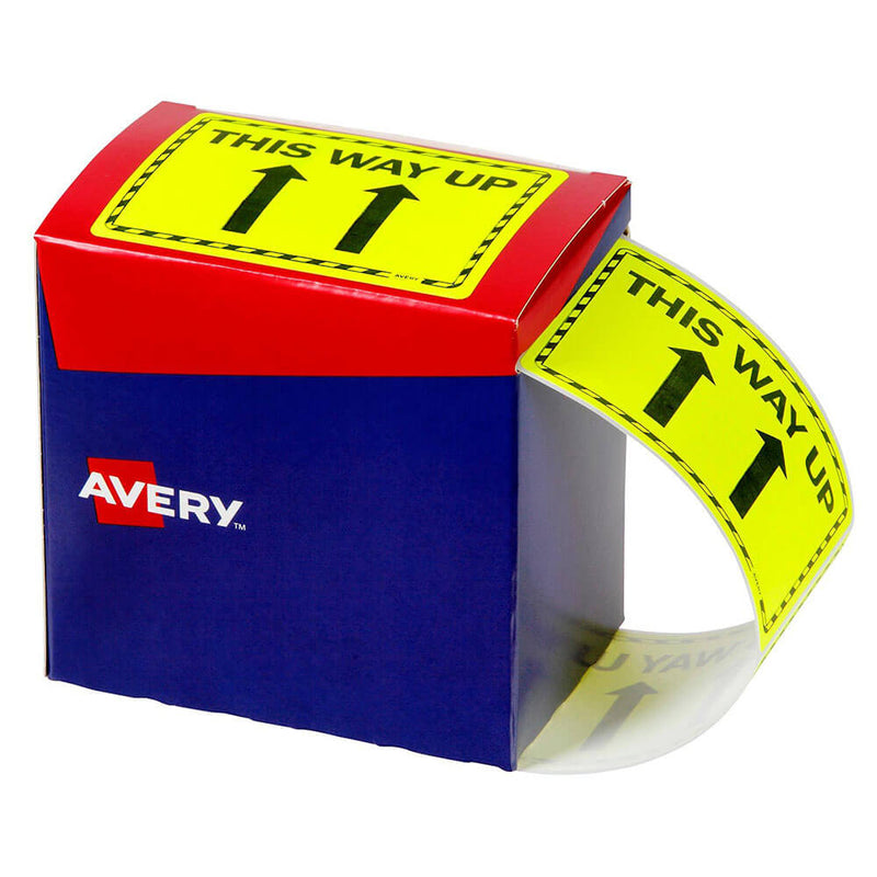 Avery Etiketten 750 Stück 75 x 99,6 mm (Gelb)