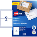 Avery Laser Shipping -merkit (50kpl)