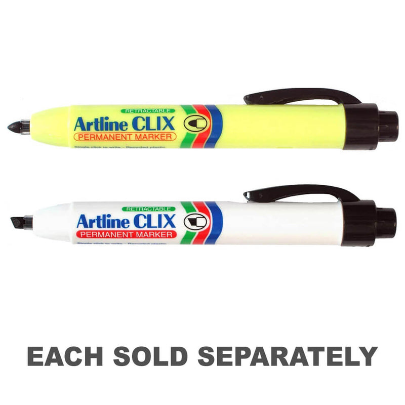 Artline Clix Retractable Bullet Nib Marker 12pk