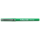 Artline Super Fine Point Green Marker (0.2mm)