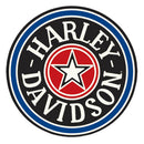 Harley Davidson die cut präglad tennskylt